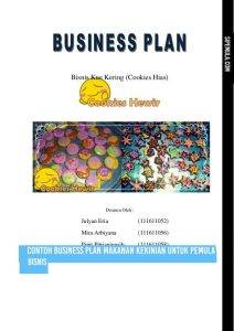 contoh business plan makanan kekinian