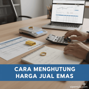 cara menghitung harga jual emas