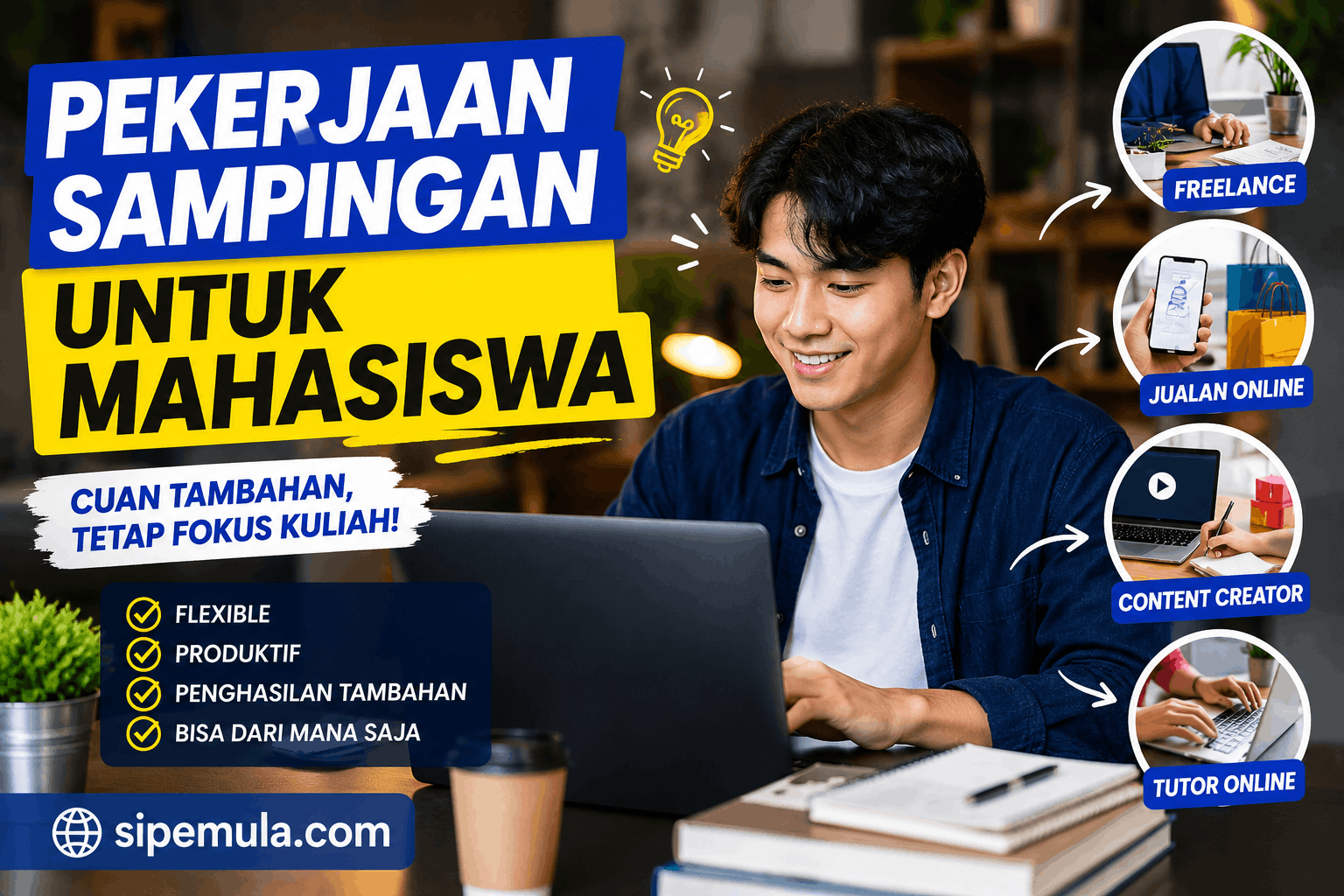 pekerjaan sampingan untuk mahasiswa