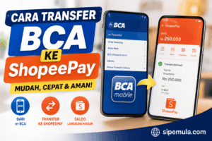 cara trasnfer bca ke shopeepay